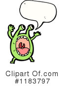 Monster Clipart #1183797 by lineartestpilot