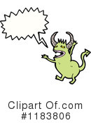 Monster Clipart #1183806 by lineartestpilot