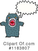 Monster Clipart #1183807 by lineartestpilot