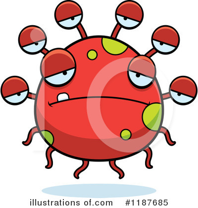 Royalty-Free (RF) Monster Clipart Illustration by Cory Thoman - Stock Sample #1187685