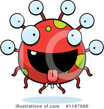 Royalty-Free (RF) Monster Clipart Illustration by Cory Thoman - Stock Sample #1187686