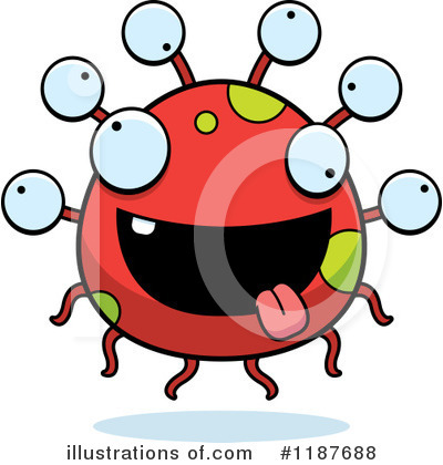 Royalty-Free (RF) Monster Clipart Illustration by Cory Thoman - Stock Sample #1187688