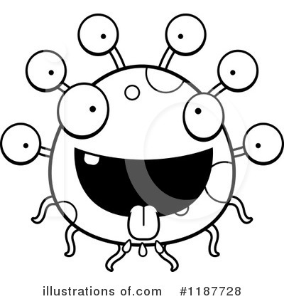 Royalty-Free (RF) Monster Clipart Illustration by Cory Thoman - Stock Sample #1187728