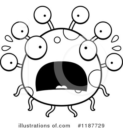 Royalty-Free (RF) Monster Clipart Illustration by Cory Thoman - Stock Sample #1187729