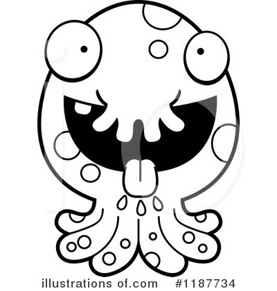 Royalty-Free (RF) Monster Clipart Illustration by Cory Thoman - Stock Sample #1187734