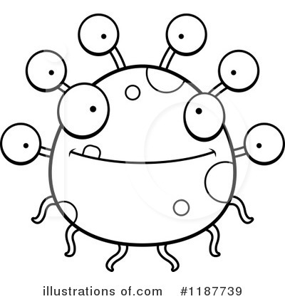 Royalty-Free (RF) Monster Clipart Illustration by Cory Thoman - Stock Sample #1187739