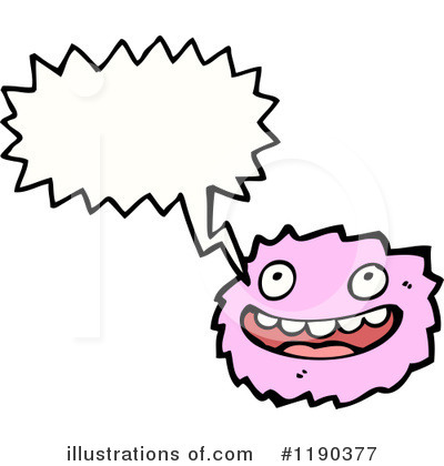 Furry Monster Clipart #1190377 by lineartestpilot