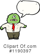 Monster Clipart #1190397 by lineartestpilot