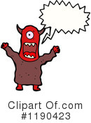 Monster Clipart #1190423 by lineartestpilot