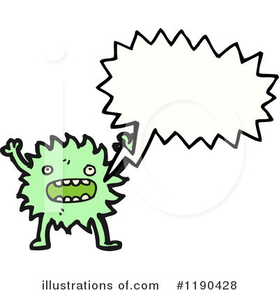 Royalty-Free (RF) Monster Clipart Illustration by lineartestpilot - Stock Sample #1190428