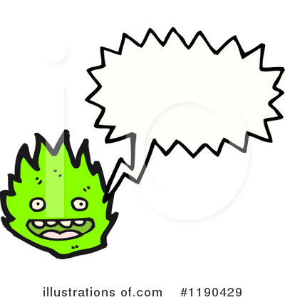 Royalty-Free (RF) Monster Clipart Illustration by lineartestpilot - Stock Sample #1190429