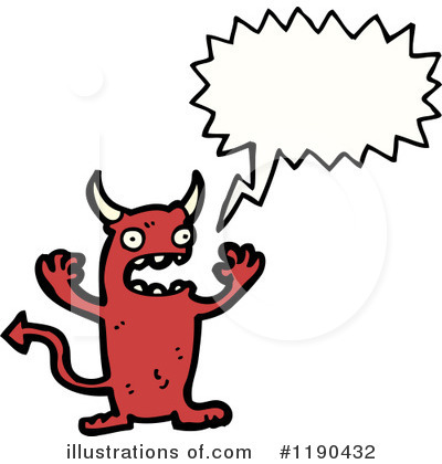 Royalty-Free (RF) Monster Clipart Illustration by lineartestpilot - Stock Sample #1190432