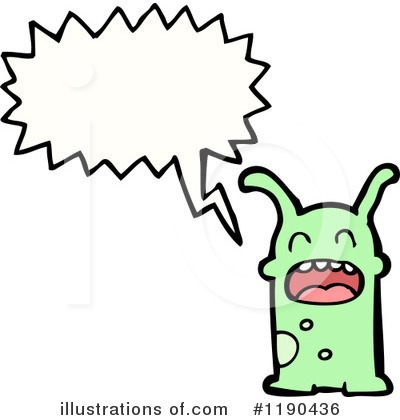 Royalty-Free (RF) Monster Clipart Illustration by lineartestpilot - Stock Sample #1190436