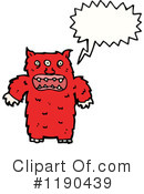 Monster Clipart #1190439 by lineartestpilot