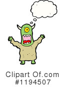 Monster Clipart #1194507 by lineartestpilot