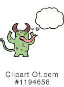 Monster Clipart #1194658 by lineartestpilot