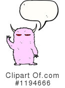 Monster Clipart #1194666 by lineartestpilot