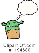 Monster Clipart #1194680 by lineartestpilot