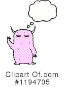 Monster Clipart #1194705 by lineartestpilot