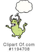 Monster Clipart #1194708 by lineartestpilot