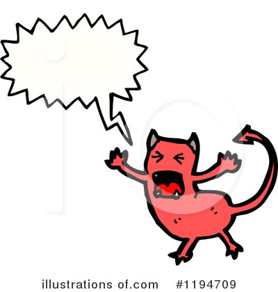 Royalty-Free (RF) Monster Clipart Illustration by lineartestpilot - Stock Sample #1194709