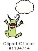 Monster Clipart #1194714 by lineartestpilot