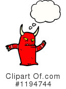 Monster Clipart #1194744 by lineartestpilot