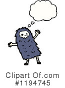 Monster Clipart #1194745 by lineartestpilot