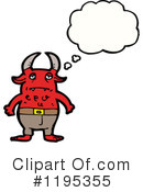 Monster Clipart #1195355 by lineartestpilot
