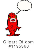Monster Clipart #1195360 by lineartestpilot
