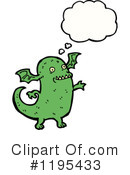 Monster Clipart #1195433 by lineartestpilot