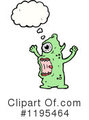 Monster Clipart #1195464 by lineartestpilot