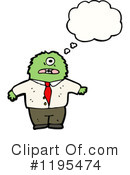 Monster Clipart #1195474 by lineartestpilot
