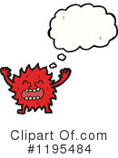 Monster Clipart #1195484 by lineartestpilot