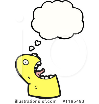 Royalty-Free (RF) Monster Clipart Illustration by lineartestpilot - Stock Sample #1195493