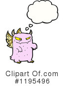Monster Clipart #1195496 by lineartestpilot