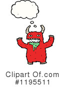Monster Clipart #1195511 by lineartestpilot