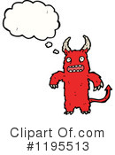 Monster Clipart #1195513 by lineartestpilot