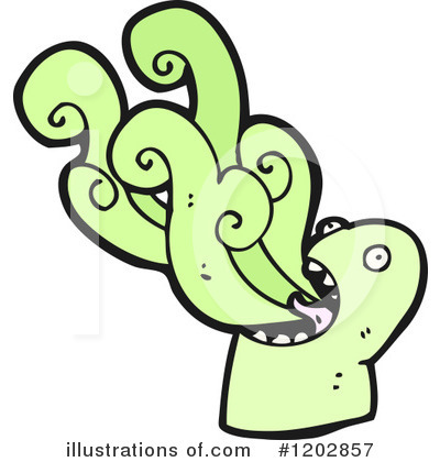 Royalty-Free (RF) Monster Clipart Illustration by lineartestpilot - Stock Sample #1202857