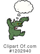 Monster Clipart #1202940 by lineartestpilot