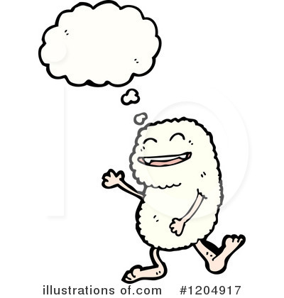 Furry Monster Clipart #1204917 by lineartestpilot