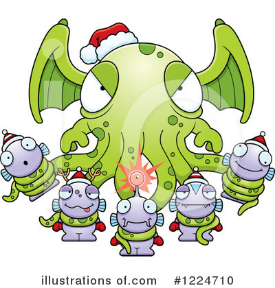 Monsters Clipart #1224710 by Cory Thoman