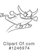 Monster Clipart #1246974 by toonaday