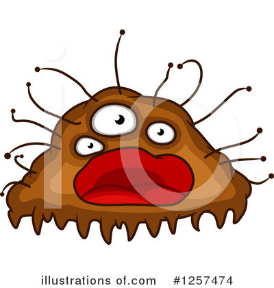 Royalty-Free (RF) Monster Clipart Illustration by Vector Tradition SM - Stock Sample #1257474
