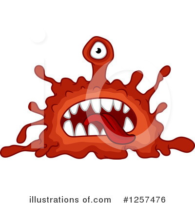 Royalty-Free (RF) Monster Clipart Illustration by Vector Tradition SM - Stock Sample #1257476