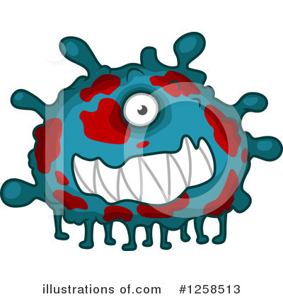 Royalty-Free (RF) Monster Clipart Illustration by Vector Tradition SM - Stock Sample #1258513