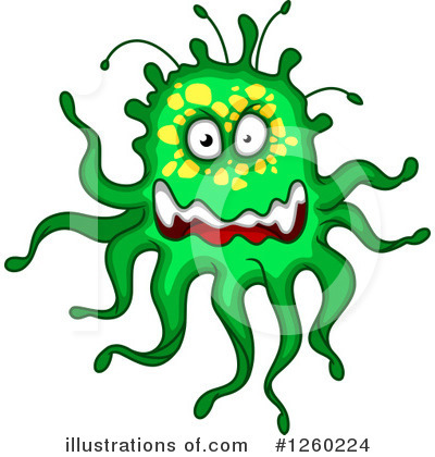 Royalty-Free (RF) Monster Clipart Illustration by Vector Tradition SM - Stock Sample #1260224
