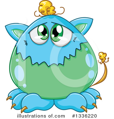 Royalty-Free (RF) Monster Clipart Illustration by Liron Peer - Stock Sample #1336220