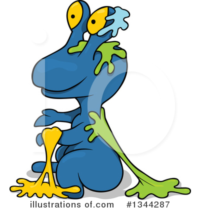 Royalty-Free (RF) Monster Clipart Illustration by dero - Stock Sample #1344287