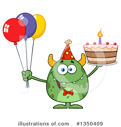 Balloons Clipart #1350409 by Hit Toon